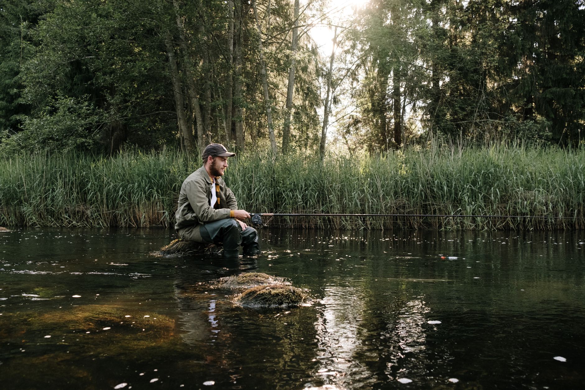 fisherman guide river