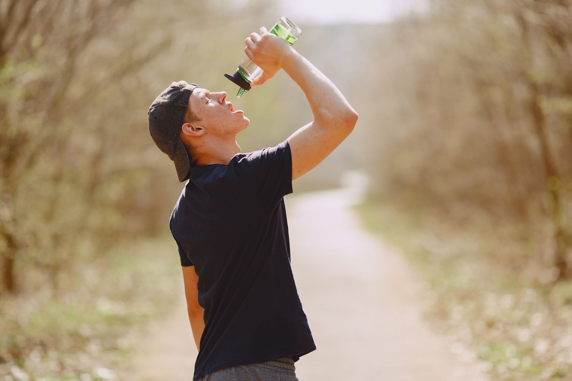 Hydratation en trail