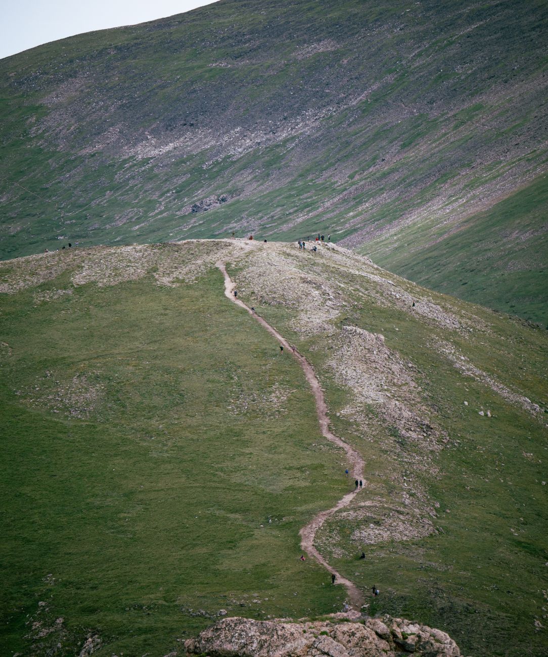 mountain trail race path