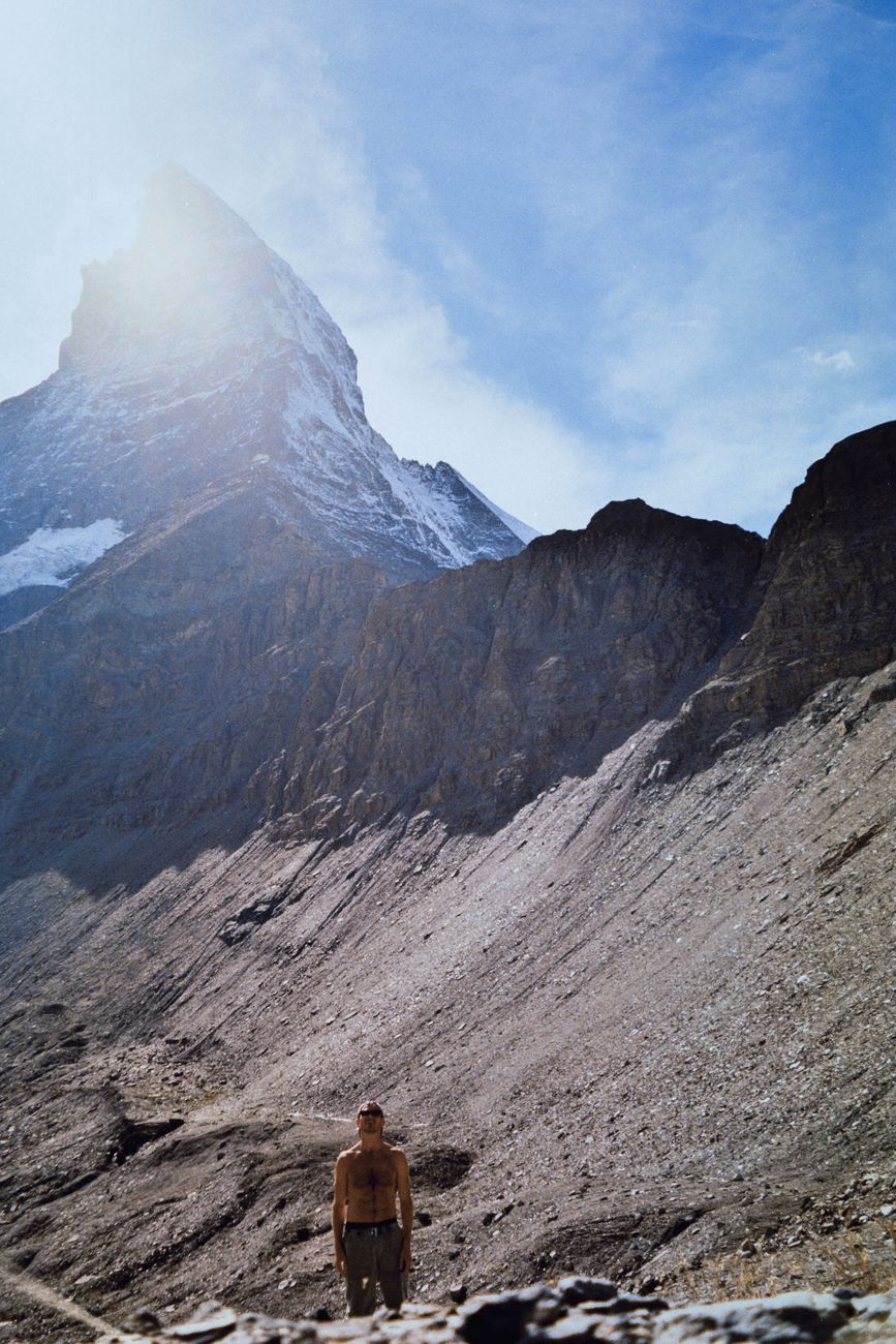 matterhorn hiking alps