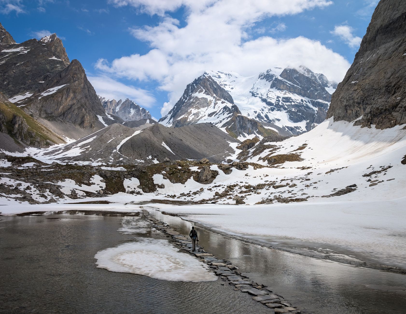queyras alps hiking