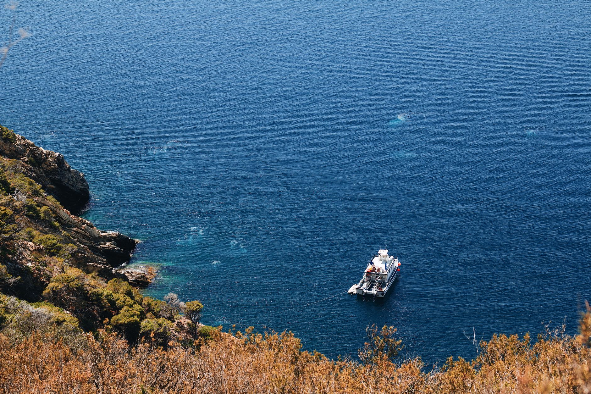 corsica coast mediterranean sea